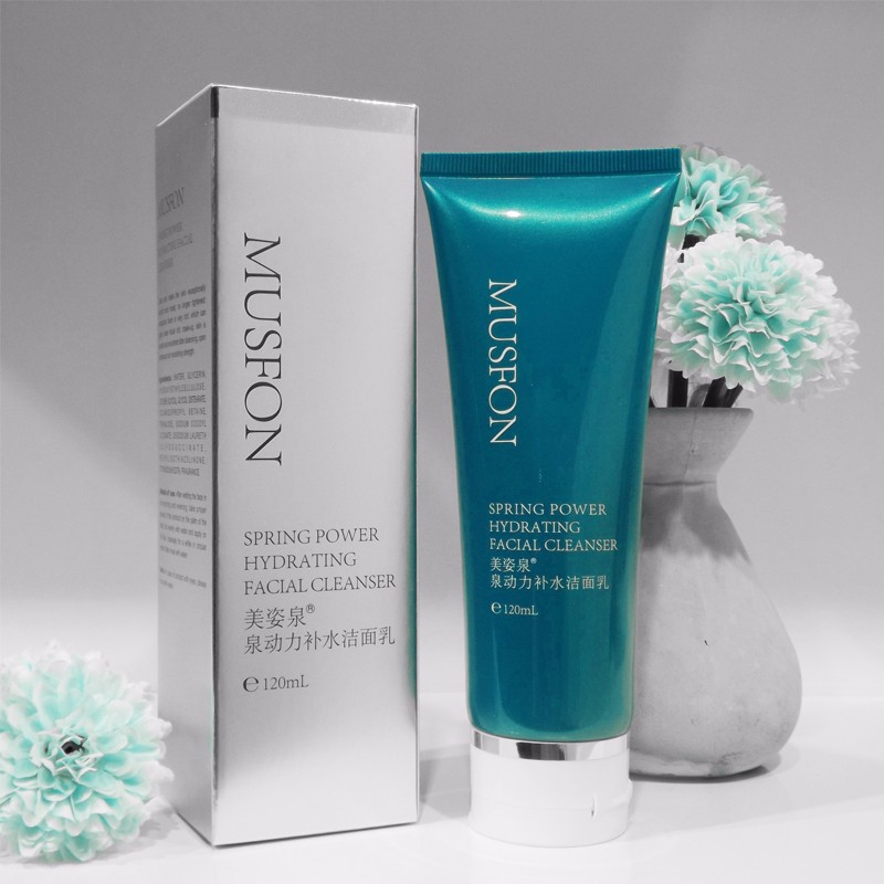 美姿泉泉动力补水洁面乳批发，研美化妆品厂供应