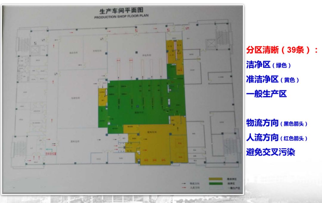 化妆品生产车间平面图